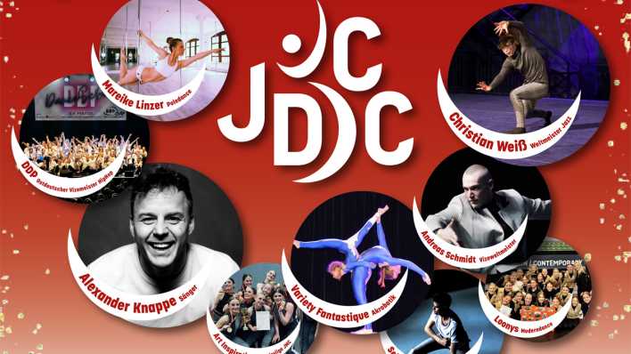 Jubiläumsplakat 25 Jahre Jazz Dance Club Cottbus