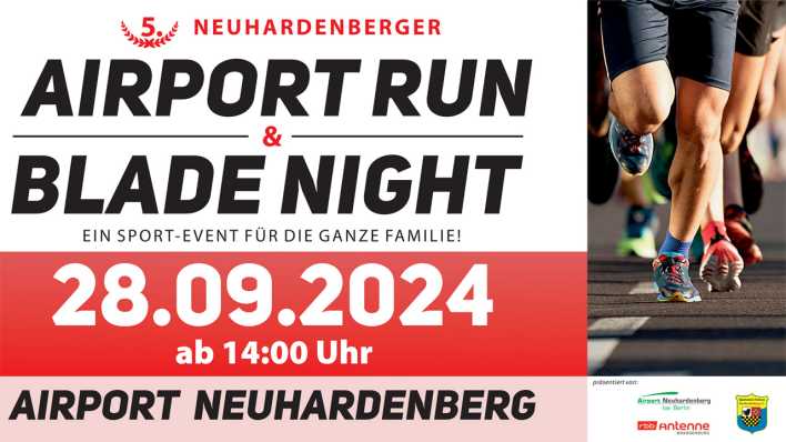 5. Neuhardenberger Airport Run & Blade Night, Bild: Airport Neuhardenberg